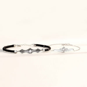 Knight Princess Couple Matching Rope Bracelet - Perimade & Co.