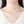 Love Knot Half Pave CZ Curved Bar Necklace - Perimade & Co.