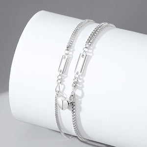 Magnetic Heart Matching Couple Bracelet - Perimade & Co.
