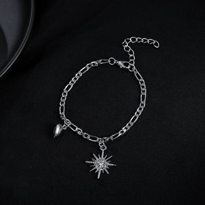 Magnetic Heart Sun Moon Couple Bracelet - Perimade & Co.