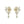 Magnolia Flower Drop Statement Earrings - Perimade & Co.