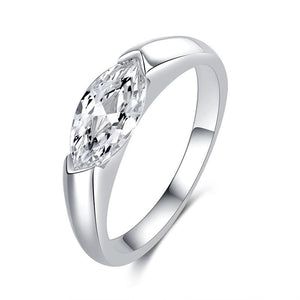 Marquise Color Moissanite Engagement Ring - Perimade & Co.