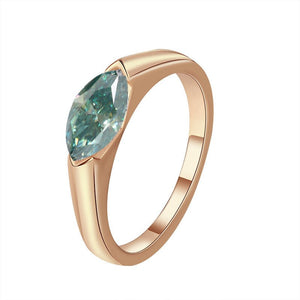 Marquise Color Moissanite Engagement Ring - Perimade & Co.