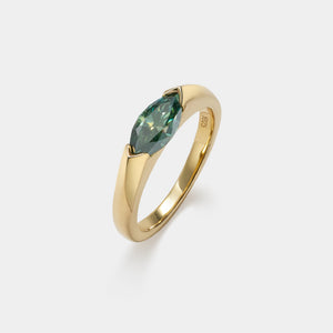 Marquise Color Moissanite Engagement Ring - Perimade & Co.