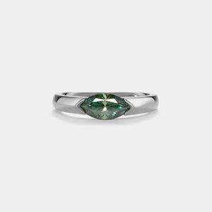 Marquise Color Moissanite Engagement Ring - Perimade & Co.