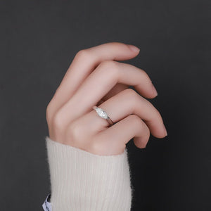 Marquise Color Moissanite Engagement Ring - Perimade & Co.