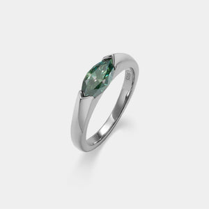 Marquise Color Moissanite Engagement Ring - Perimade & Co.