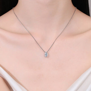 Necklace with a pendant on a mannequin