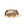 Metallic Curved Oval Hard Shell Clutch Bag - Perimade & Co.