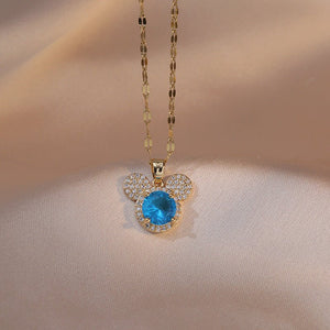Mickey Mouse Charm Pendant Necklace - Perimade & Co.