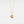 A gold-plated locket necklace with a star design on the locket, suspended from a delicate chain.