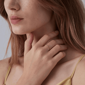 Minimalist Chain Link Stacking Band Ring - Perimade & Co.
