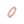 Rose gold ring with pink gemstones on a white background