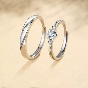 Minimalist Couple Matching Stacking Ring - Perimade & Co.