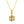 Minimalist Cushion Gemstone Charm Necklace - Perimade & Co.