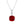 Minimalist Cushion Gemstone Charm Necklace - Perimade & Co.