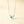Minimalist Green Heart Stone Charm Necklace - Perimade & Co.
