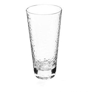 Minimalist Hammered Textured Clear Glass - Perimade & Co.