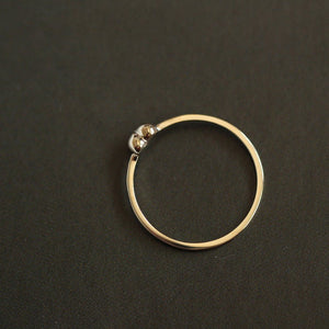 Minimalist Heart Stacking Thin Band Ring - Perimade & Co.