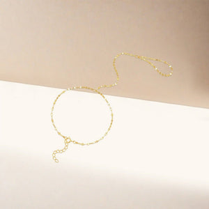 Minimalist Lip Chain Hand Chain Ring Bracelet - Perimade & Co.