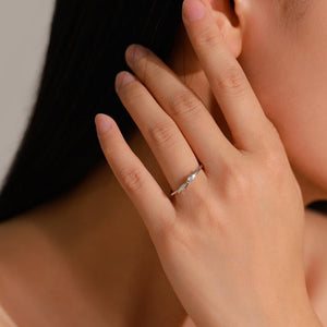 Minimalist Little Twin Fish Stackable Band Ring - Perimade & Co.