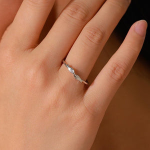 Minimalist Little Twin Fish Stackable Band Ring - Perimade & Co.