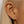 Minimalist Mini Gemstone Open Hoop Earrings - Perimade & Co.
