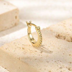 Minimalist Multi-shaped Huggie Hoop Earrings - Perimade & Co.