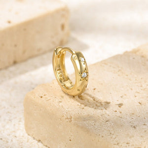 Minimalist Multi-shaped Huggie Hoop Earrings - Perimade & Co.