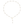 Pearl necklace with gold chain on a white background