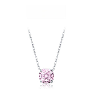 Minimalist Round CZ Solitaire Choker Necklace - Perimade & Co.