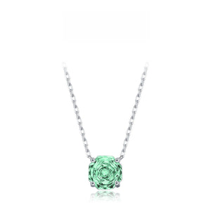Minimalist Round CZ Solitaire Choker Necklace - Perimade & Co.