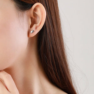 Minimalist Small Angel Wing CZ Stud Earrings - Perimade & Co.