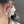 Minimalist Starfish Blue CZ Pave Stud Earrings - Perimade & Co.