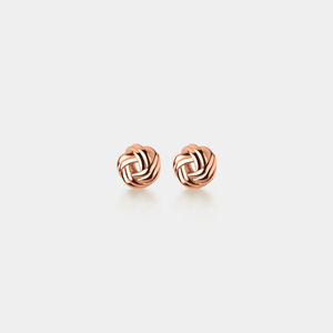 Minimalist Tiny Small Knot Stud Earrings - Perimade & Co.