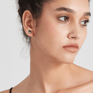 Mismatch Mountain Ocean Agate Stud Earrings - Perimade & Co.