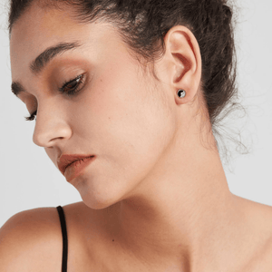 Mismatch Mountain Ocean Agate Stud Earrings - Perimade & Co.