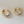 Mixed Metal Two Tone Chunky Hoop Earrings - Perimade & Co.