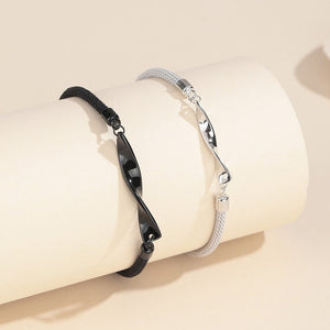 Mobius Infinity Couple Matching Rope Bracelet - Perimade & Co.