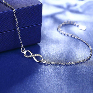 Mobius Strip Infinity Charm Stacking Bracelet - Perimade & Co.