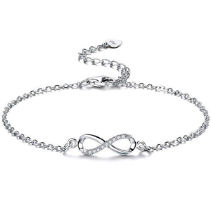 Mobius Strip Infinity Charm Stacking Bracelet - Perimade & Co.