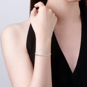 Moissanite Bezel Setting Stacking Bracelet - Perimade & Co.