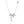 Moissanite Bowknot Ribbon Pendant Necklace - Perimade & Co.