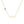 Moissanite Cross Horizontal Bar Necklace - Perimade & Co.