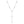 Moissanite Drop Layering Station Y Necklace - Perimade & Co.