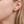 Moissanite Graduated Cluster Hoop Earrings - Perimade & Co.