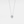 Moissanite Halo Circle Pendant Necklace - Perimade & Co.