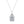 Moissanite Happiness Gate Pendant Necklace - Perimade & Co.