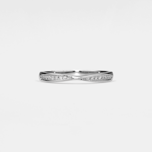 Moissanite Infinity Couple Wedding Band Ring - Perimade & Co.