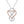 Moissanite Infinity Heart Charm Necklace - Perimade & Co.